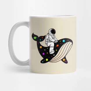 Astronauts And Whale Space Mug